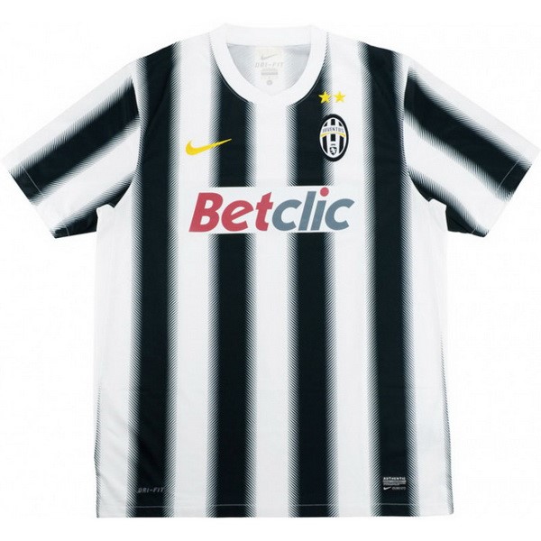Authentic Camiseta Juventus 1ª Retro 2011 2012 Negro Blanco